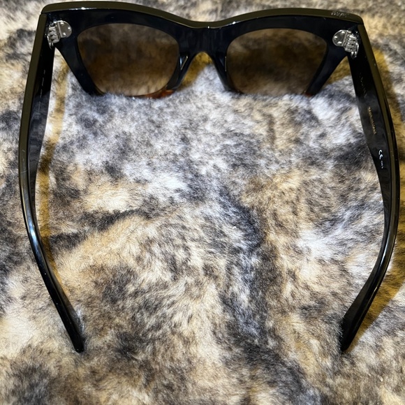 Celine Cat-Eye Black & Brown Sunglasses! - Picture 5 of 14